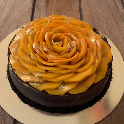 Chocolate Mango Cake