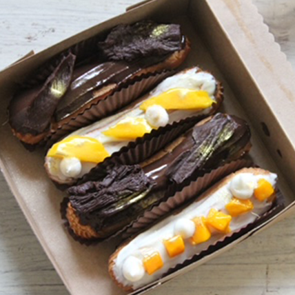 Assorted Eclair boxes