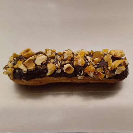 Hazelnut Chocolate Eclair